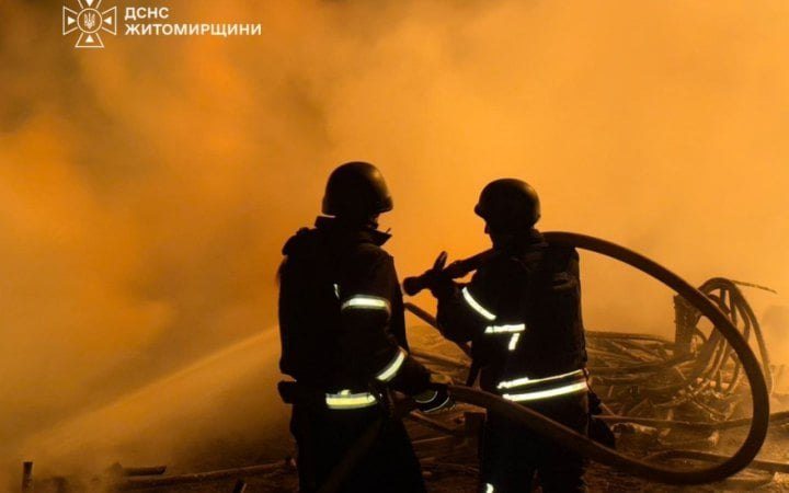 Росіяни два дні поспіль атакували критичну інфраструктуру Житомирщини