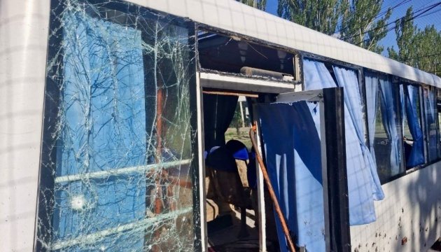 Російський дрон атакував автобус у Марганці: одна людина загинула, восьмеро поранені