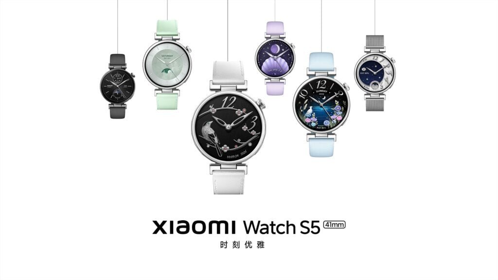 Xiaomi представила Watch S5 41mm на HyperOS 4 з захистом від ультрафіолету
