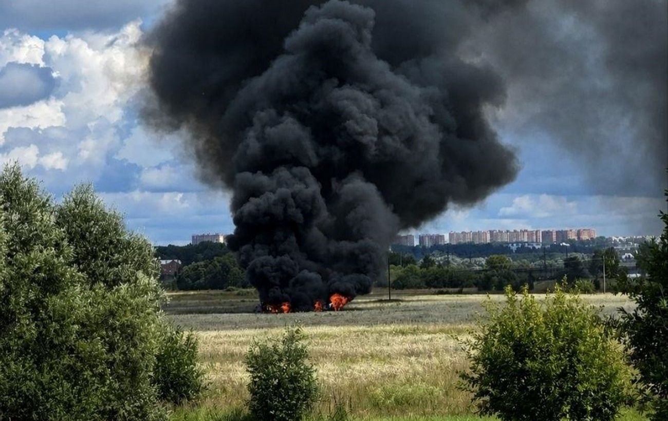 У Підмосков'ї розбився винищувач Су-57, пілот катапультувався