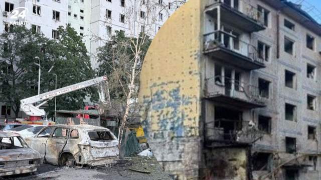 У Києві завершили ліквідацію наслідків нічного обстрілу: 9 загиблих, 33 поранених